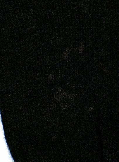 Blood White Illumination on black